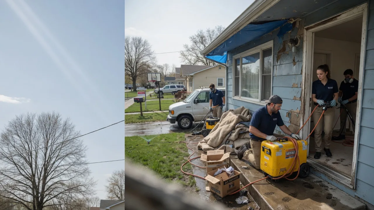 Basement Flood Cleanup in Poca, WV near me